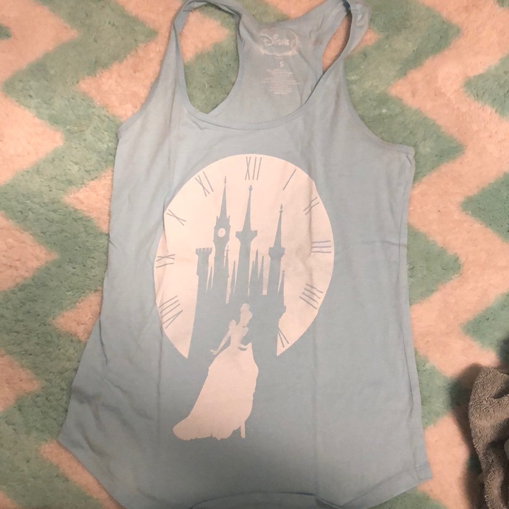 Racer back Cinderella tank top